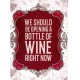 TREE FREE GREETING CARD Wine not